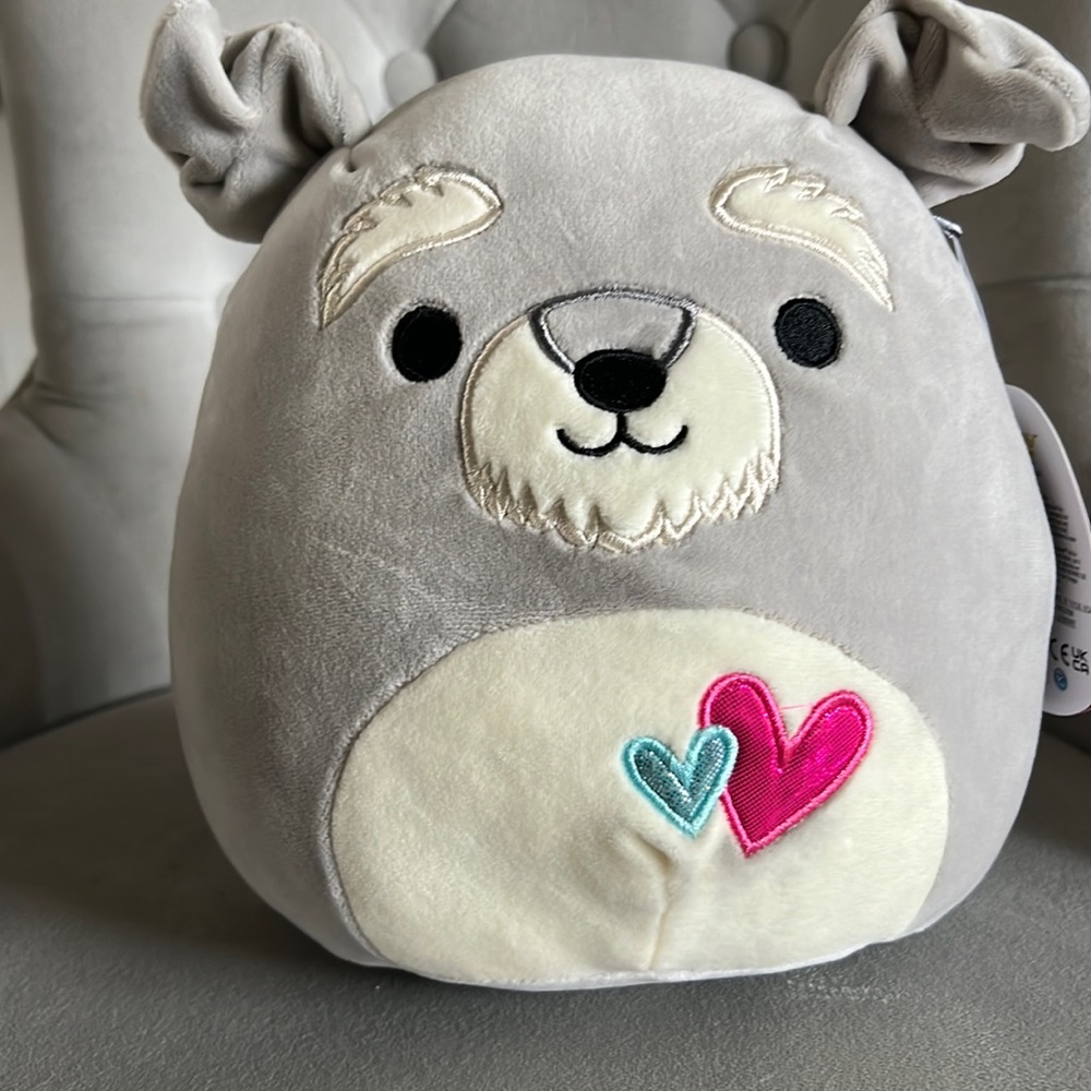 COPY - squishmallow • shaun the schnauzer | 8”
